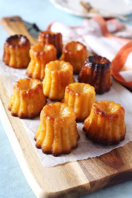 Cannelés bordelais à la vanille