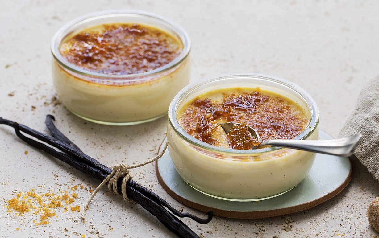 Crème brûlée à la vanille de Taha'a